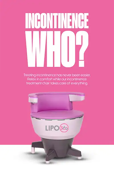 Image of a urinary incontinence treatment seat Southampton 	