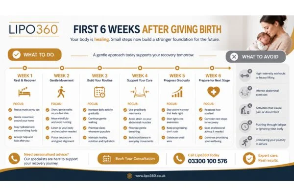 First 6 Weeks After Giving Birth To Avoid Diastasis Recti Southampton 	